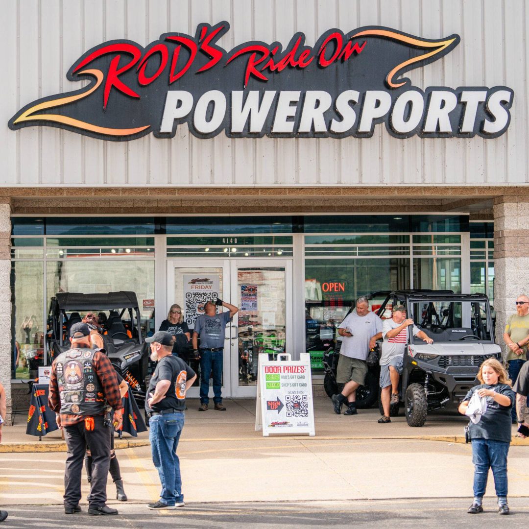 Rods Ride On Powersports on the Friday Ride at Big River Rally